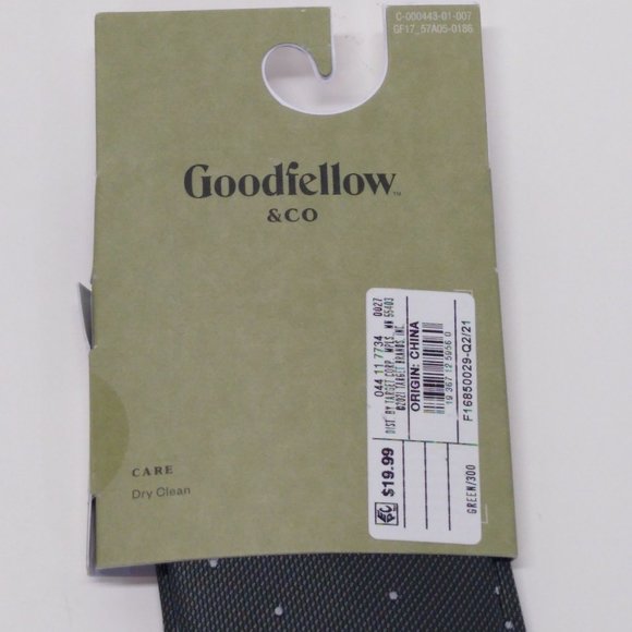 Goodfellow & Co Forest Green Men Polka Dot Tie One Size (58" (L) x 2.75" (W) NWT - Picture 4 of 11